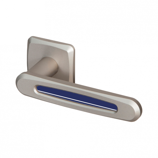 Aluminijasta kljuka z rozeto ADAPTA – oval Aluminijasta kljuka z rozeto ADAPTA – oval