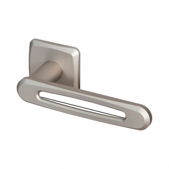 Aluminijasta kljuka z rozeto ADAPTA – oval Aluminijasta kljuka z rozeto ADAPTA – oval