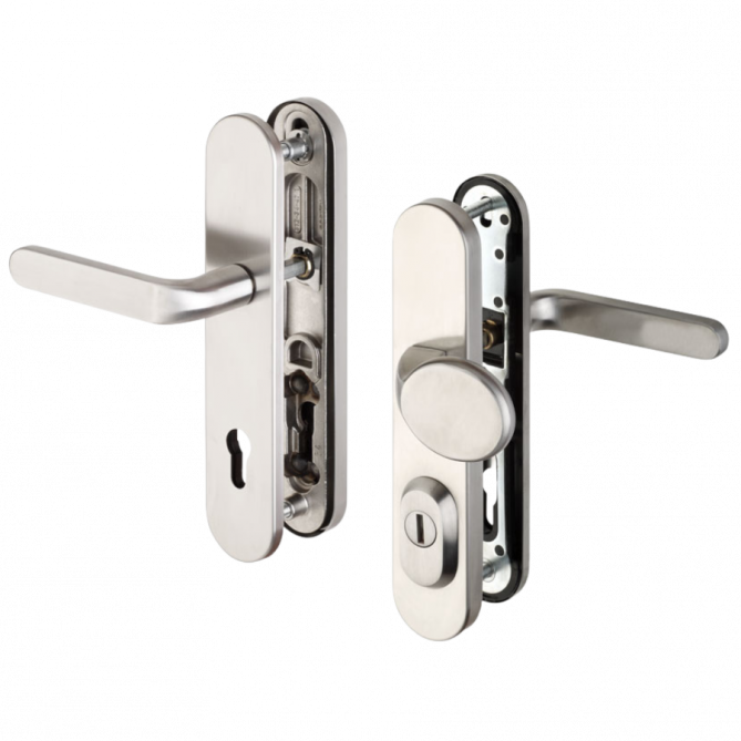 Varnostna kljuka Rostex K/G inox z dodatno zaščito