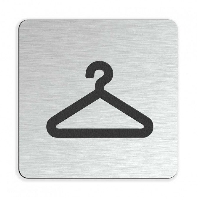 Označevalna ploščica - garderoba