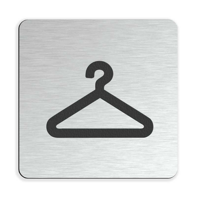 Označevalna ploščica - garderoba