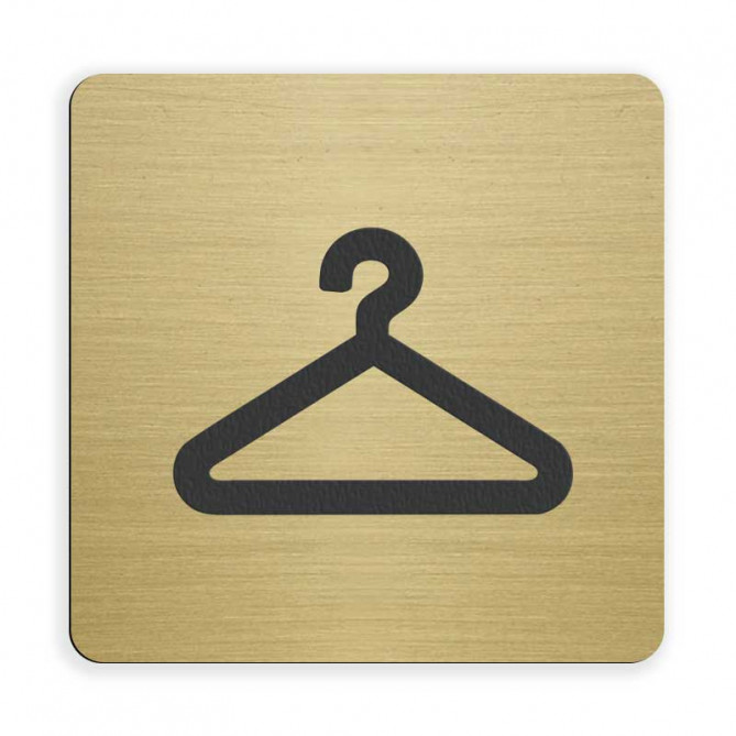 Označevalna ploščica - garderoba
