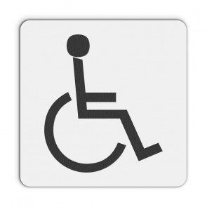 Označevalna ploščica - WC invalidi
