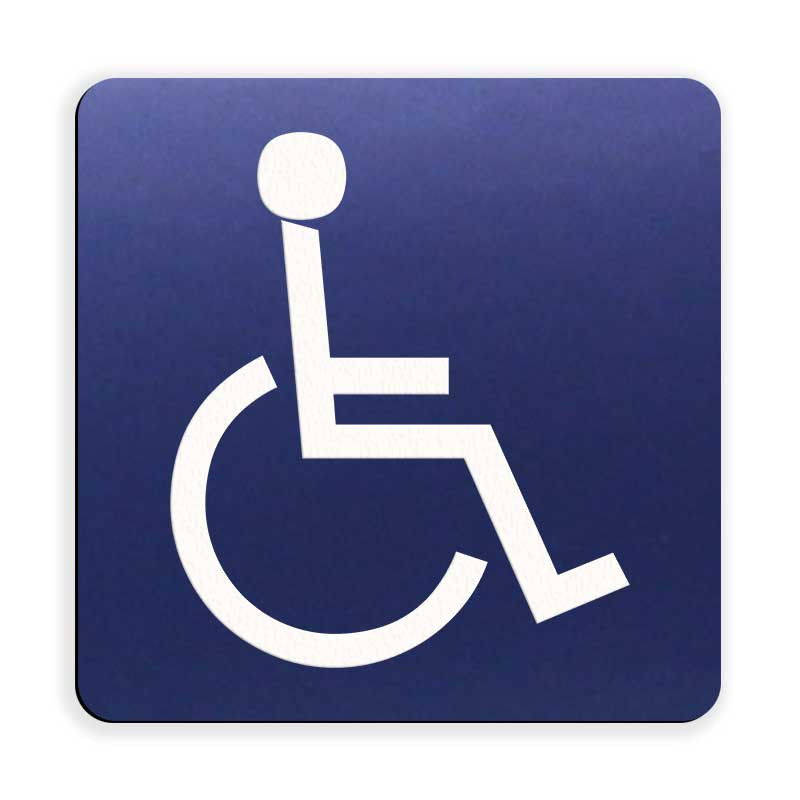 Označevalna ploščica - WC invalidi
