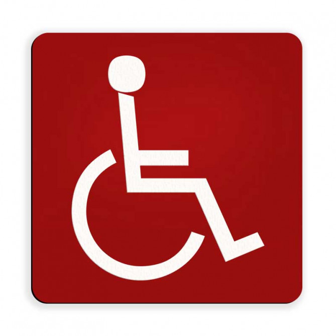 Označevalna ploščica - WC invalidi