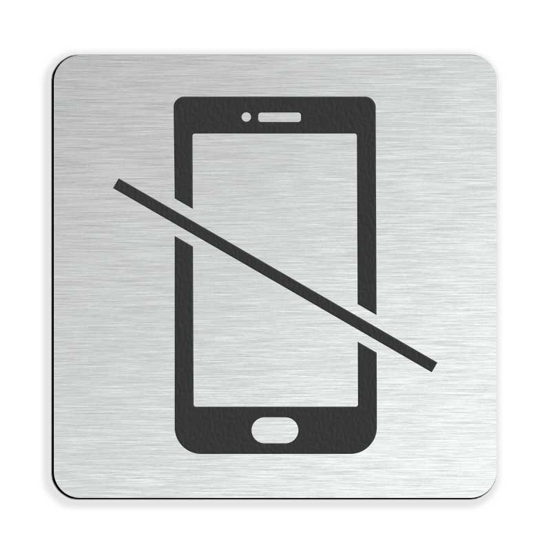 Označevalna ploščica - prepovedano telefoniranje Označevalna ploščica - prepovedano telefoniranje