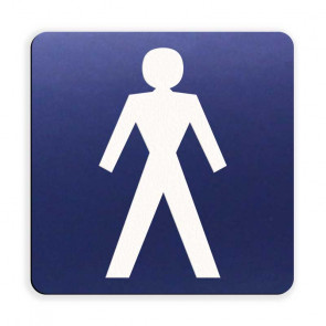 Označevalna ploščica - WC moški
