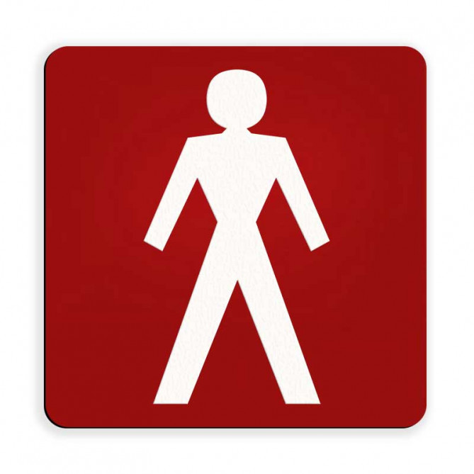 Označevalna ploščica - WC moški