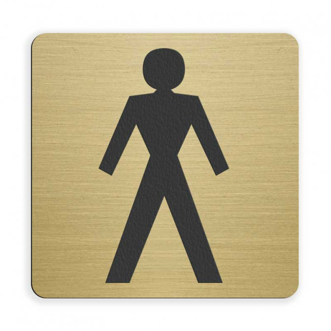Označevalna ploščica - WC moški