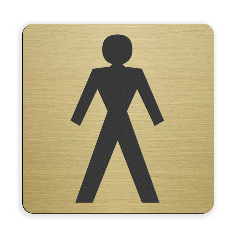 Označevalna ploščica - WC moški
