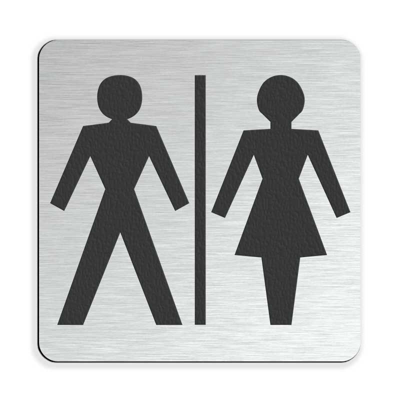 Označevalna ploščica - WC moški/ženski