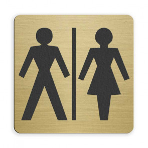 Označevalna ploščica - WC moški/ženski