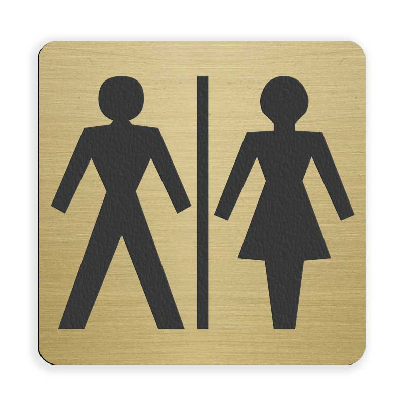 Označevalna ploščica - WC moški/ženski