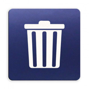 Označevalna ploščica - smetnjak