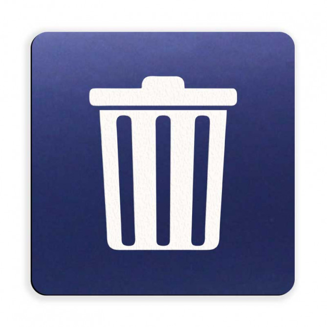 Označevalna ploščica - smetnjak