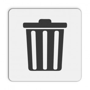 Označevalna ploščica - smetnjak