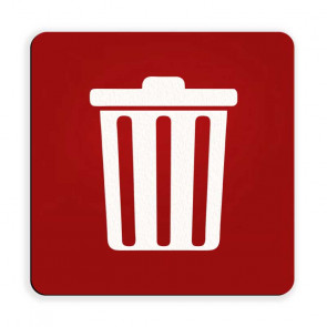 Označevalna ploščica - smetnjak