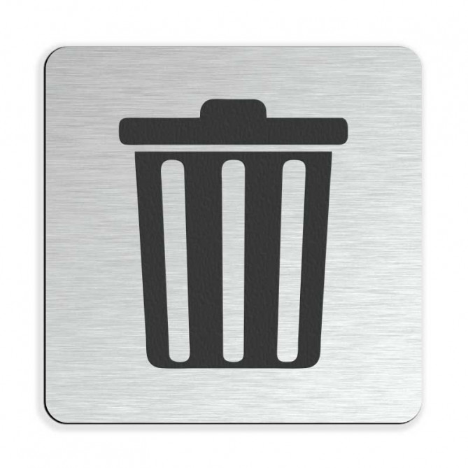 Označevalna ploščica - smetnjak