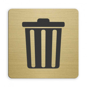 Označevalna ploščica - smetnjak