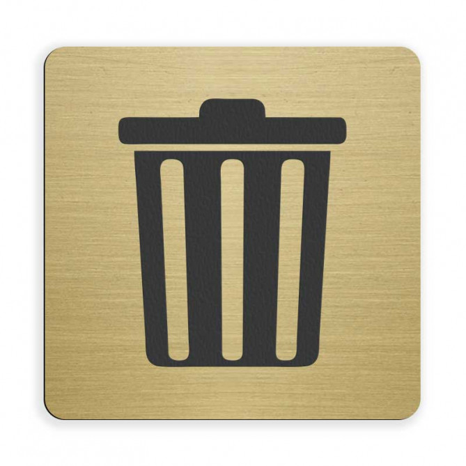 Označevalna ploščica - smetnjak