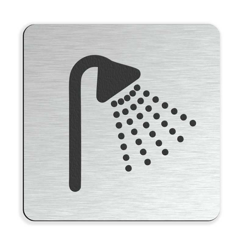 Označevalna ploščica - tuš