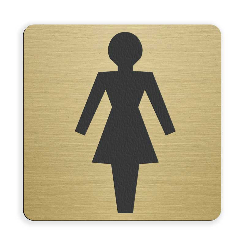 Označevalna ploščica - WC ženski Označevalna ploščica - WC ženski