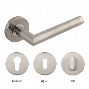 Vratna kljuka APECS H-3214 inox
