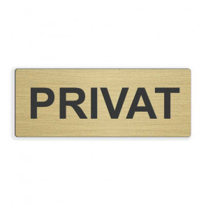 Napisna ploščica PRIVAT 80x30mm