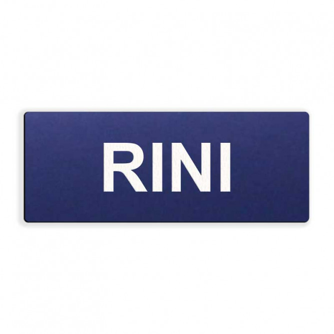 Napisna ploščica RINI 80x30mm
