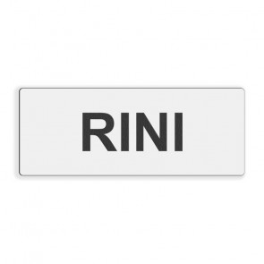 Napisna ploščica RINI 80x30mm