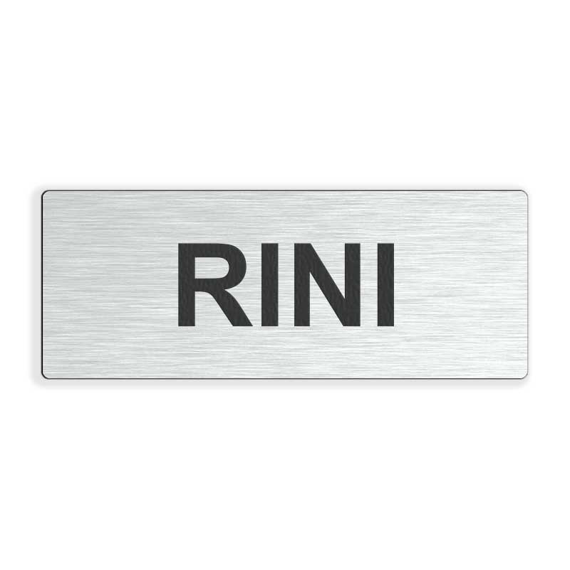 Napisna ploščica RINI 80x30mm
