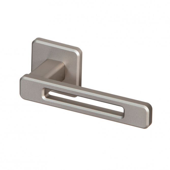 Aluminijasta kljuka z rozeto ADAPTA – Square – L Aluminijasta kljuka z rozeto ADAPTA – Square – L