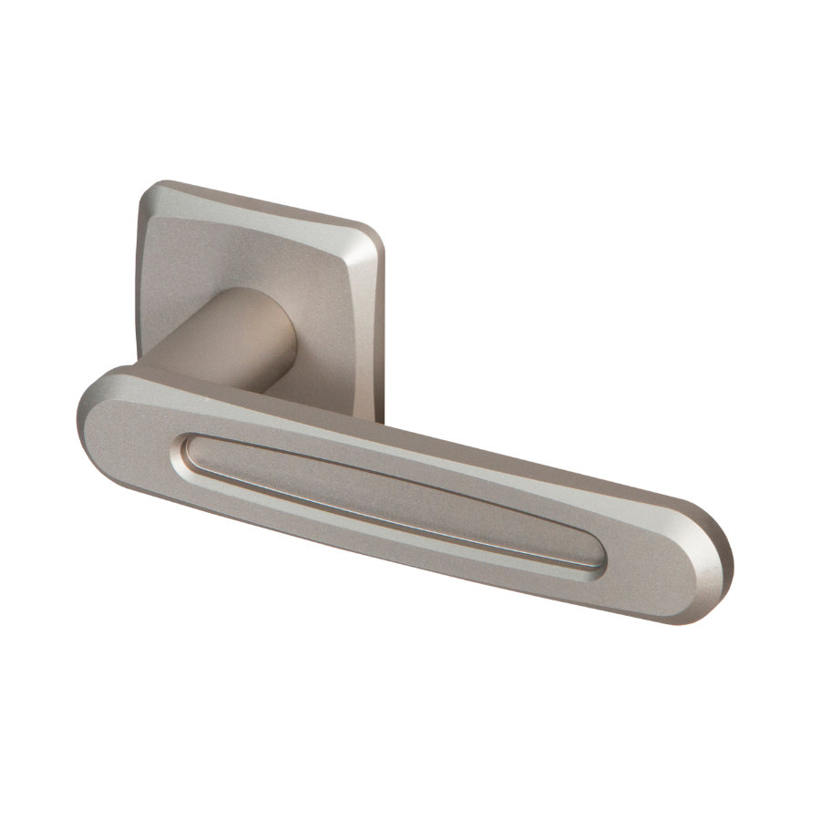 Aluminijasta kljuka z rozeto ADAPTA – oval