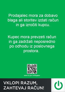 Vklopi razum, zahtevaj racun